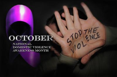 October is Domestic Violence Month